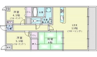 アドヴァンスコート緑地の物件間取画像